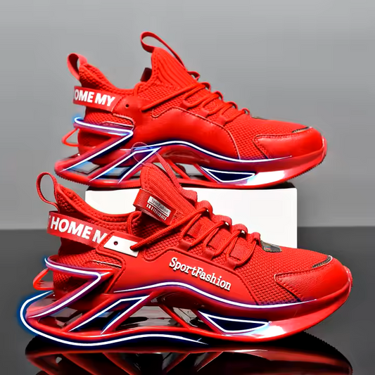 Men's Trendy Solid Colour Sneakers