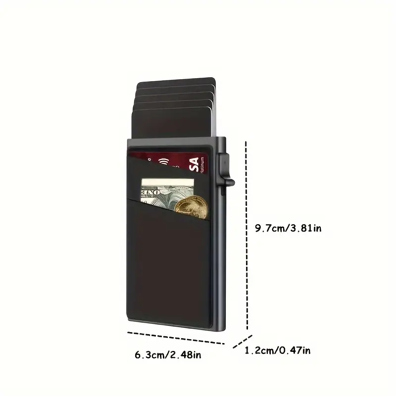 RFID Credit Card Holder-Aluminum Alloy