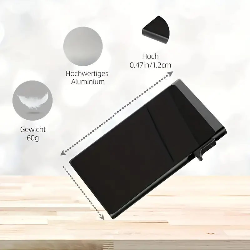 RFID Credit Card Holder-Aluminum Alloy