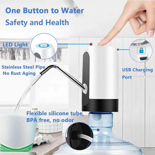 Portable electric water dispensing pump