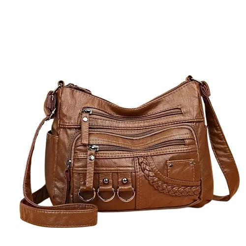 Old Style Boston Multilayered Bag for women