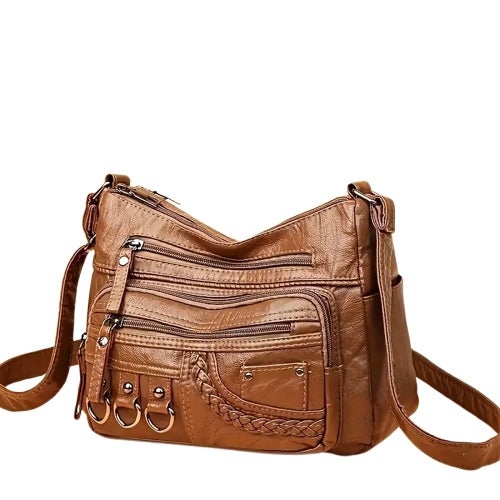 Old Style Boston Multilayered Bag for women